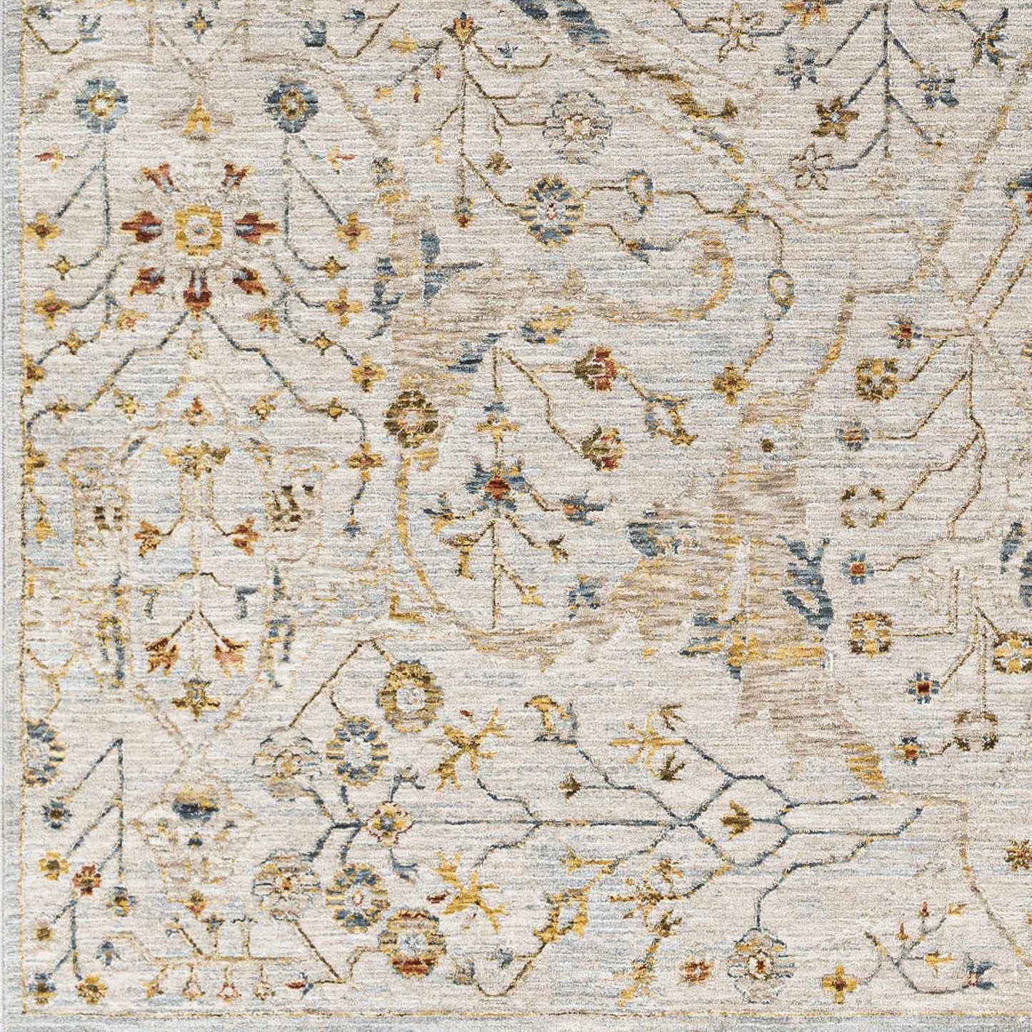 Kabungahan Oushak Style Floral Rug