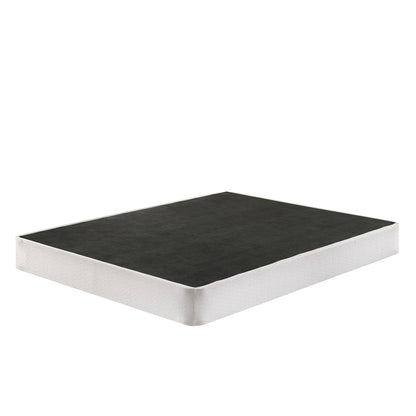 King size 8-inch Metal Frame Box-Spring Mattress Foundation with Cover