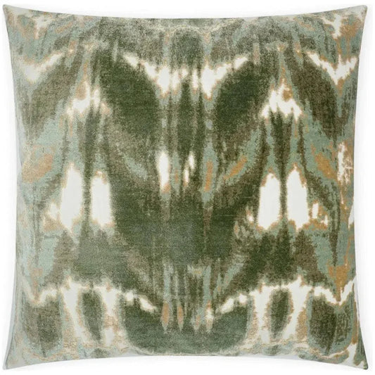 Kanoko Eucalyptus Green Large Throw Pillow Insert