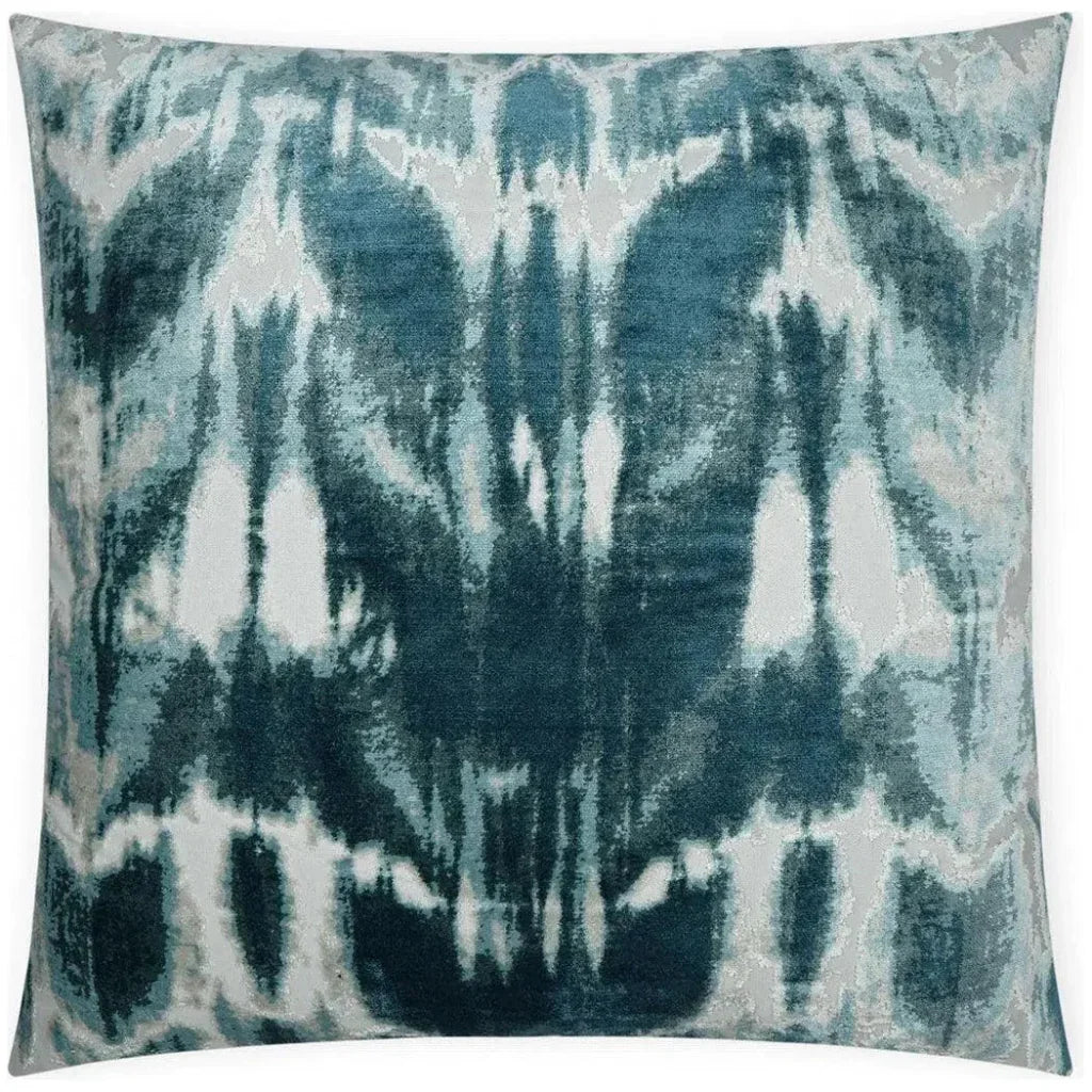Kanoko Lagoon Global Teal Large Throw Pillow Insert