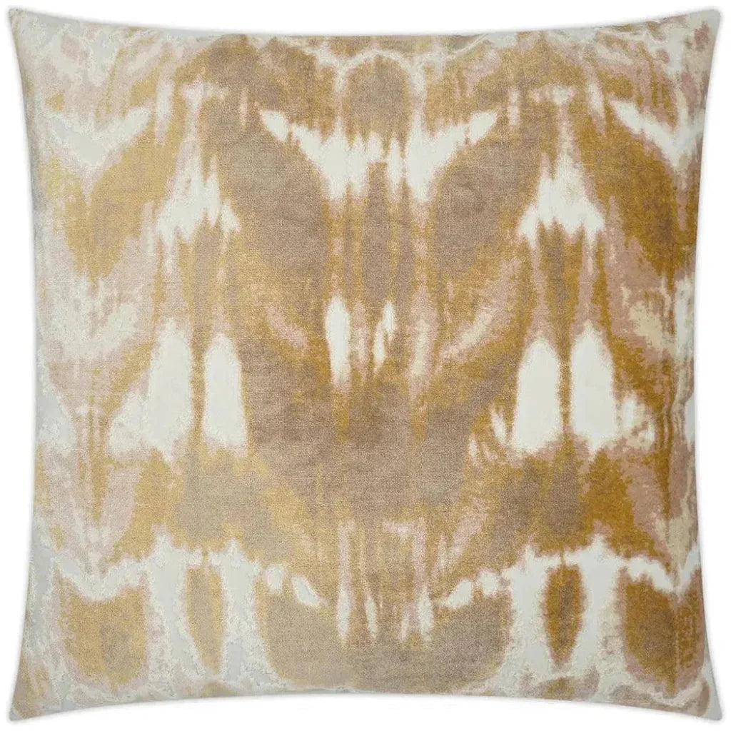 Kanoko Sunrise Global Orange Large Throw Pillow Insert