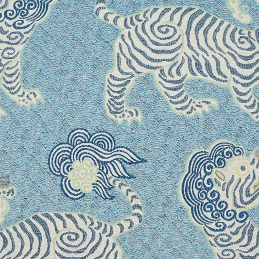Kathmandu Porcelain Blue Large Throw Pillow Insert