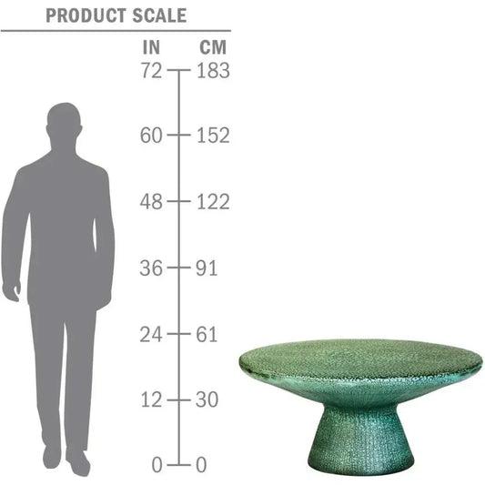 Kavis Coffee Table - Blue Outdoor Coffee Table