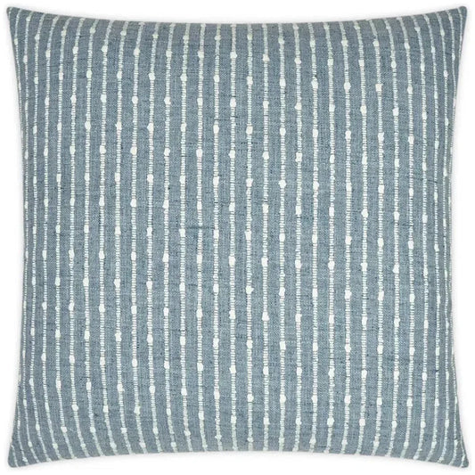 Kemp Denim Stripes Blue Large Throw Pillow Insert