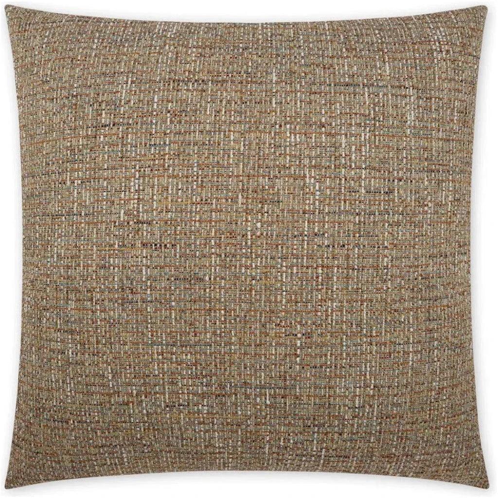 Kensington Textured Solid Tan Large Throw Pillow Insert