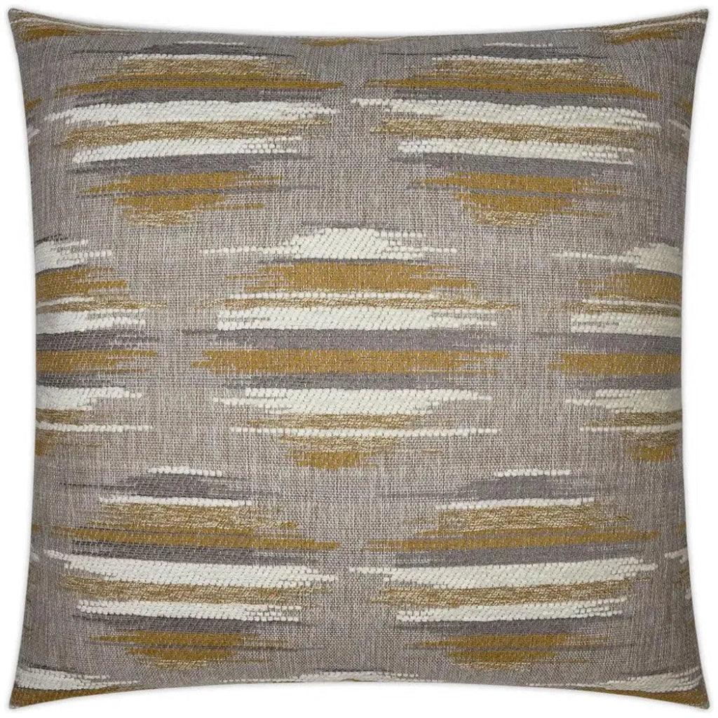Kenzo Gold Circular Dots Gold Large Throw Pillow Insert