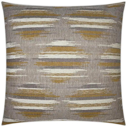 Kenzo Gold Circular Dots Gold Large Throw Pillow Insert
