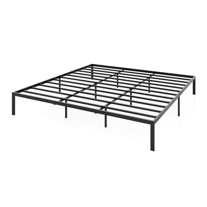 Full/Queen/King Size Metal Bed Frame Heavy Duty Support Slats Mattress Foundation