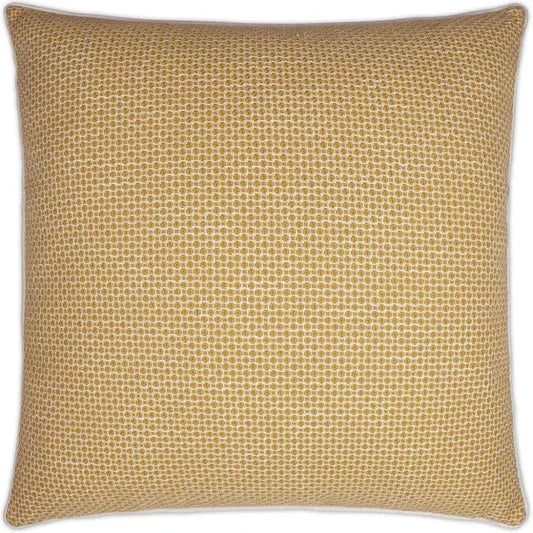 Kristal Saffron Yellow Large Throw Pillow Insert