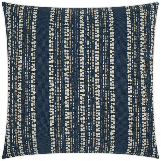 Kyra Navy Global Navy Large Throw Pillow Insert