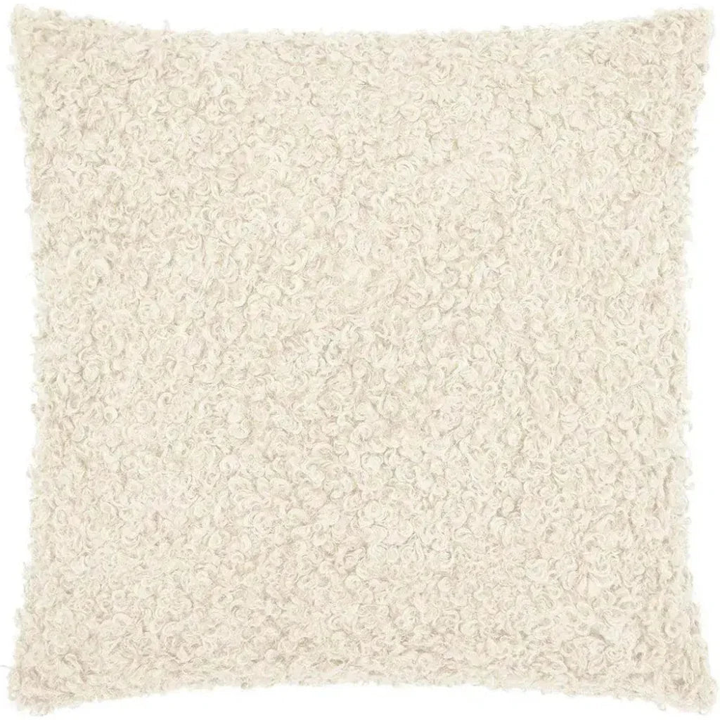 Lambsy Faux Fur Western Chic Large Throw Pillow Insert