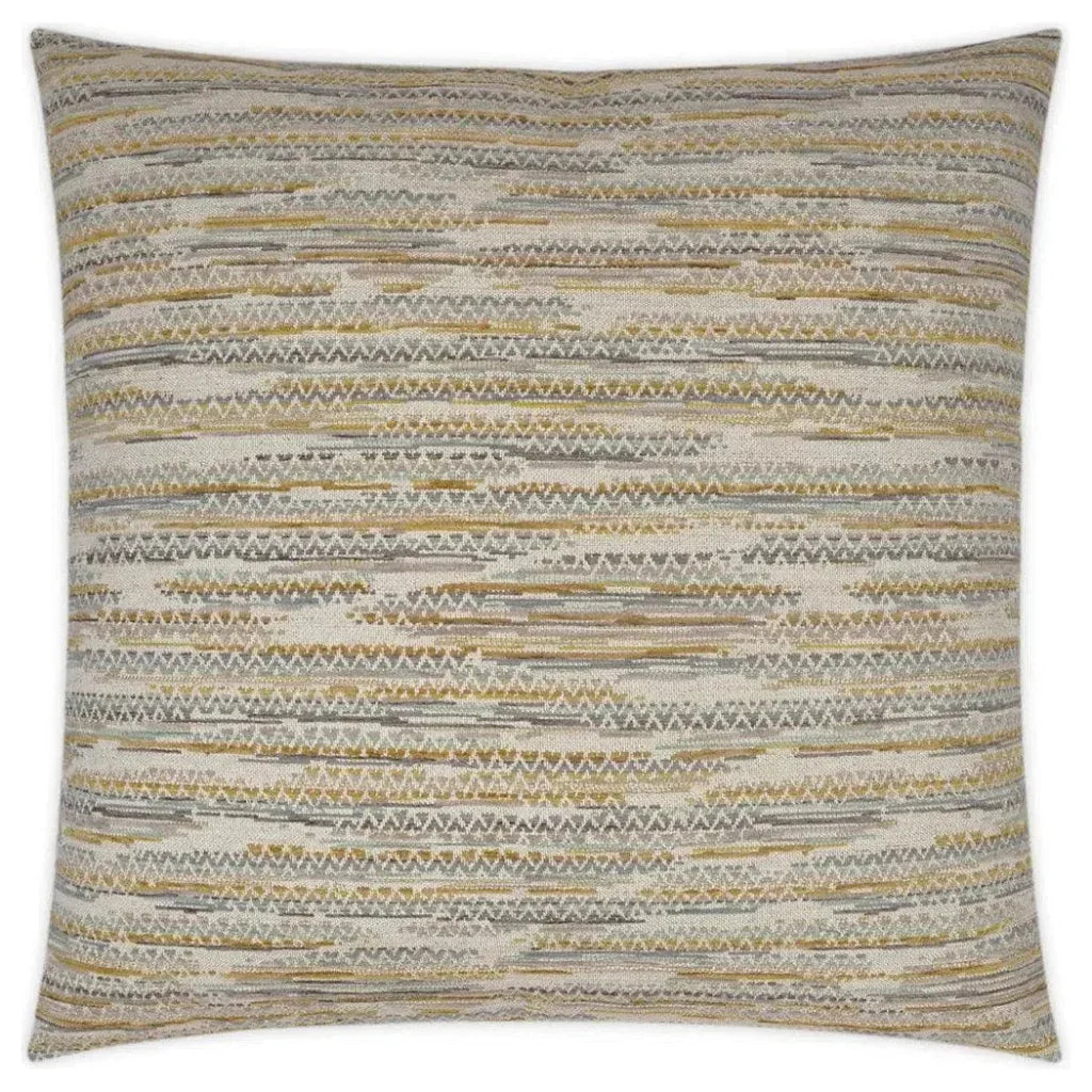Landrum Yellow Taupe Yellow Large Throw Pillow Insert