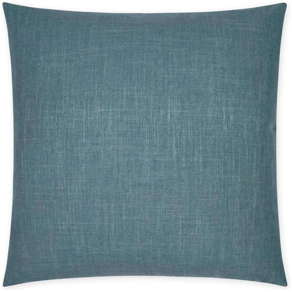 Lena Lapis Beach Solid Blue Large Throw Pillow Insert