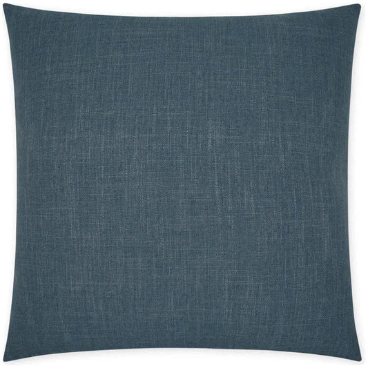 Lena Ocean Solid Blue Slate Large Throw Pillow Insert