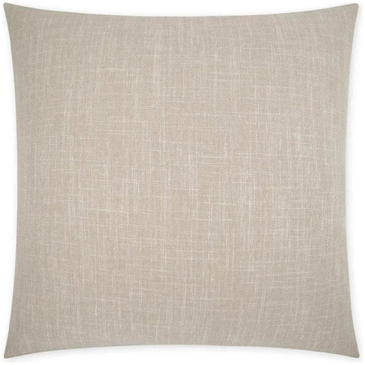 Lena Sand Solid Taupe Large Throw Pillow Insert