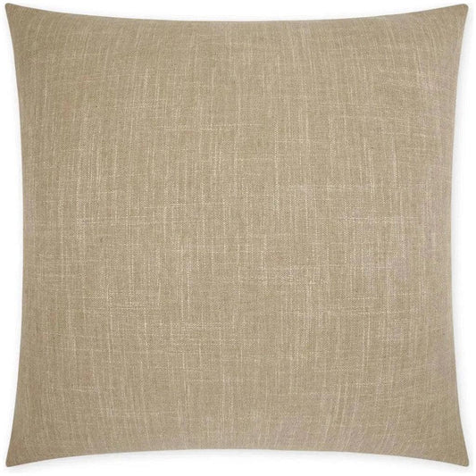 Lena Wheat Solid Taupe Large Throw Pillow Insert