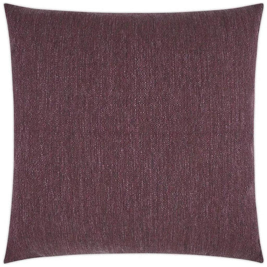 Lolly Plum Solid Purple Large Throw Pillow Insert