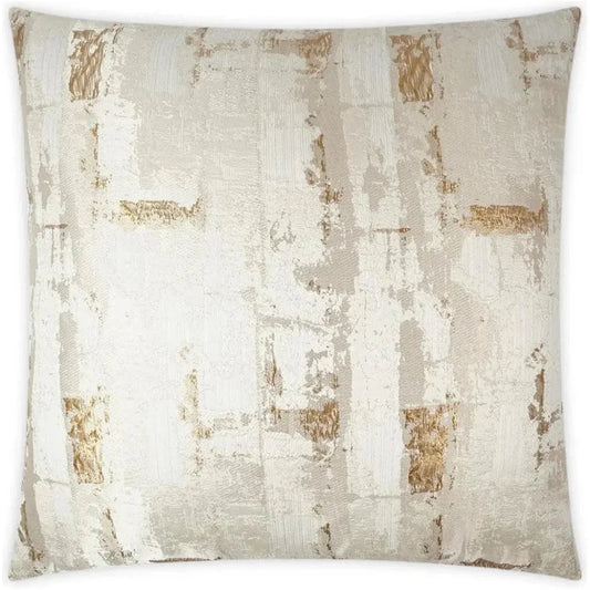 London Glam Gold Large Throw Pillow Insert