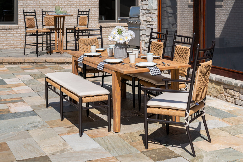 Low Country Dining Armchair Premium Wicker Furniture