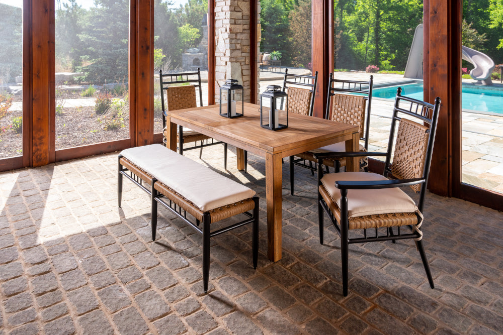 Low Country Dining Armchair Premium Wicker Furniture