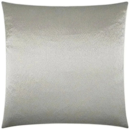 Lumis Vapor Solid Silver Large Throw Pillow Insert