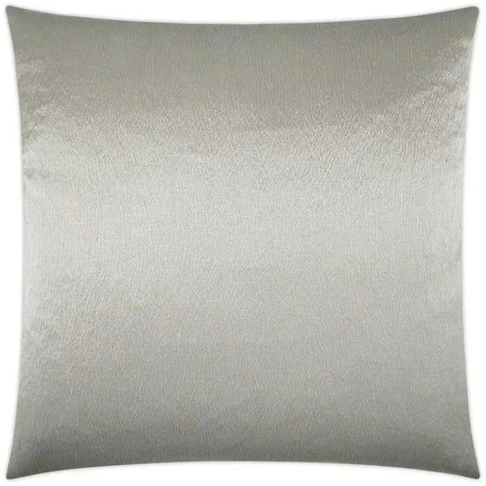 Lumis Vapor Solid Silver Large Throw Pillow Insert