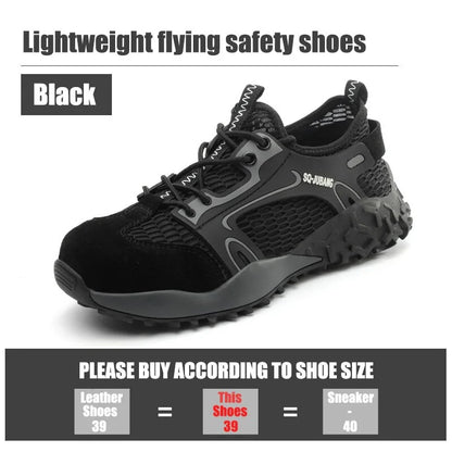 Steel Toe Anti-Collision Breathable Safety Work Boots