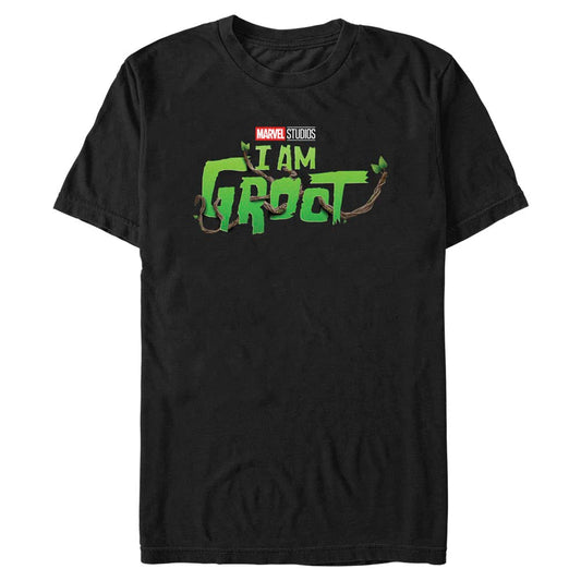 Men's Marvel Groot Main Logo T-Shirt