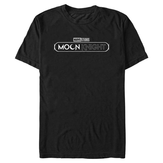 Men's Marvel Moon Knight White Logo T-Shirt