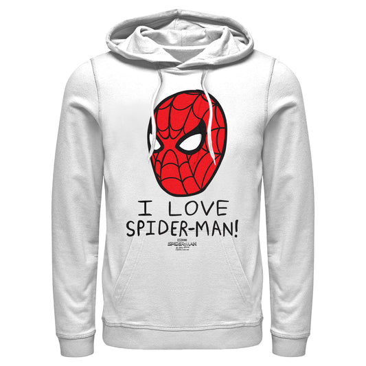 Men's Marvel I Love Spiderman Lightweight Hoodie