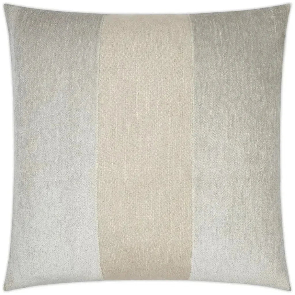 Magritte Pearl Ribbon Silver Large Throw Pillow Insert
