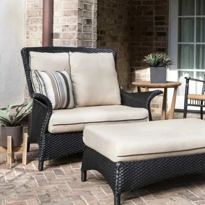 Mandalay Large Ottoman Premium Wicker Furniture