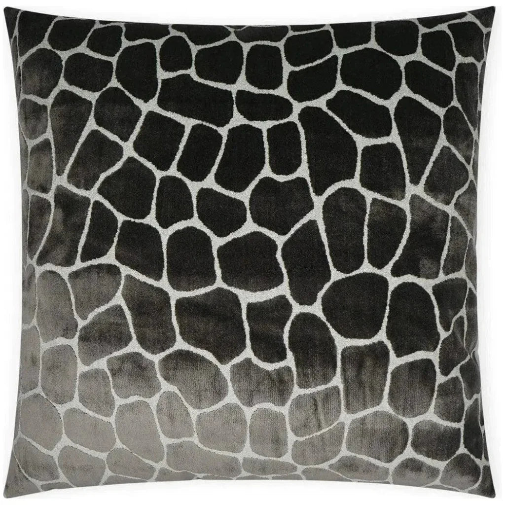 Melman Pewter Animal Grey Large Throw Pillow Insert