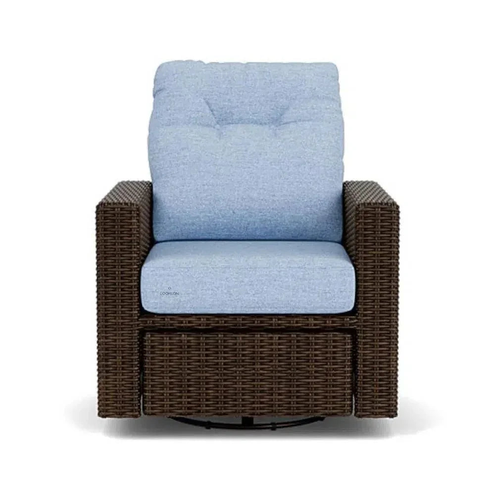 Mesa Swivel Glider Recliner Premium Wicker Furniture