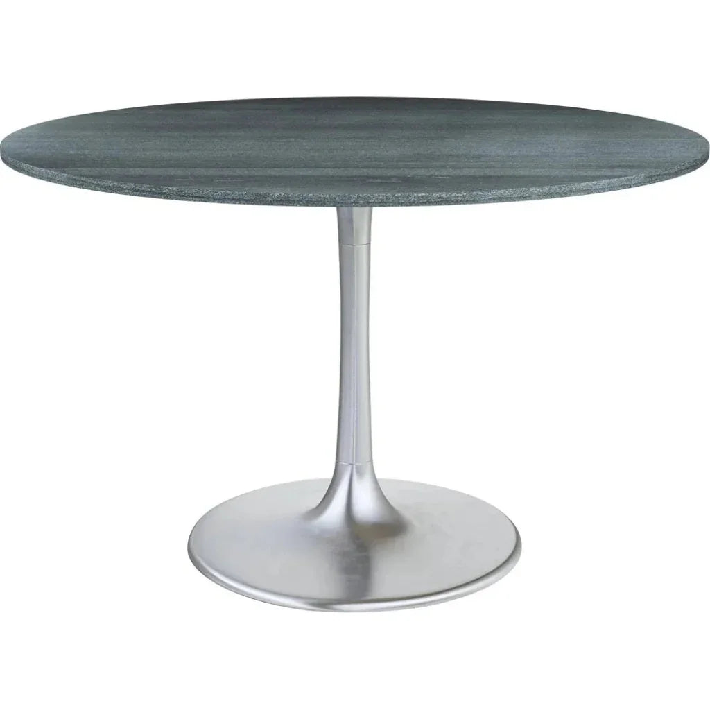 Metropolis Dining Table 48" Black