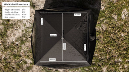 Mini Cube Sauna Tent Pro Package (2-person)