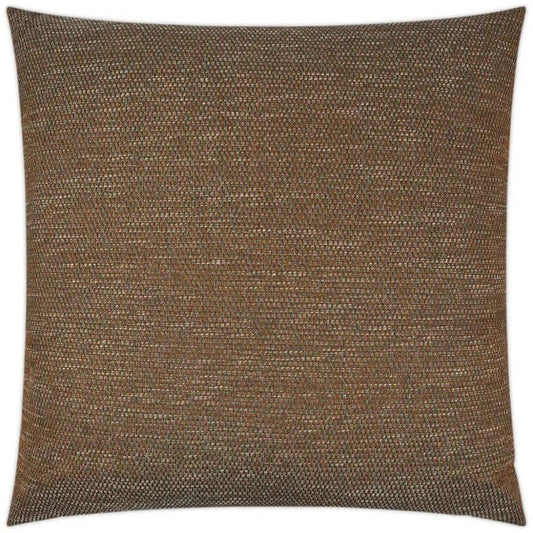 Mirante Rust Solid Brown Large Throw Pillow Insert