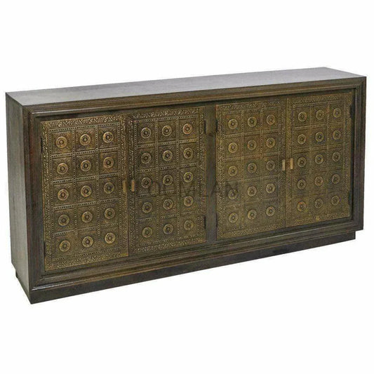 Morandra Four Brass Doors Sideboard