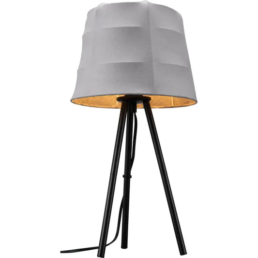 Mozzi Table Lamp Gray & Black