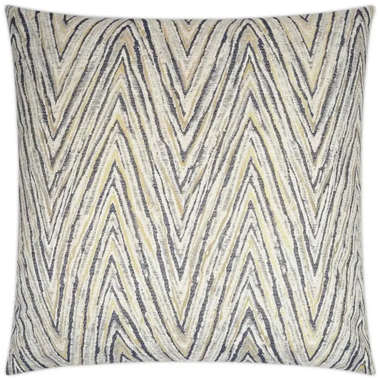 Nanga Glam Chevron Gold Large Throw Pillow Insert