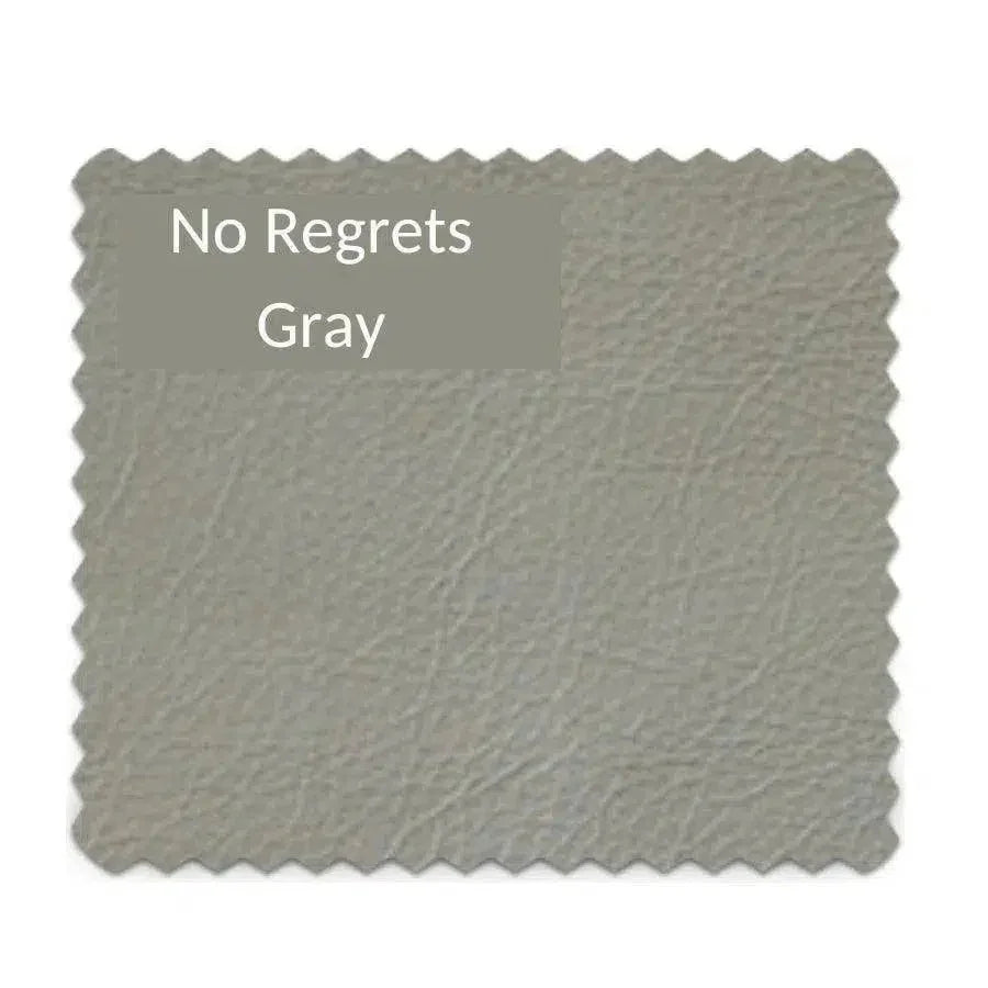 No Regrets Grain Leather Couch High Back Made the USA