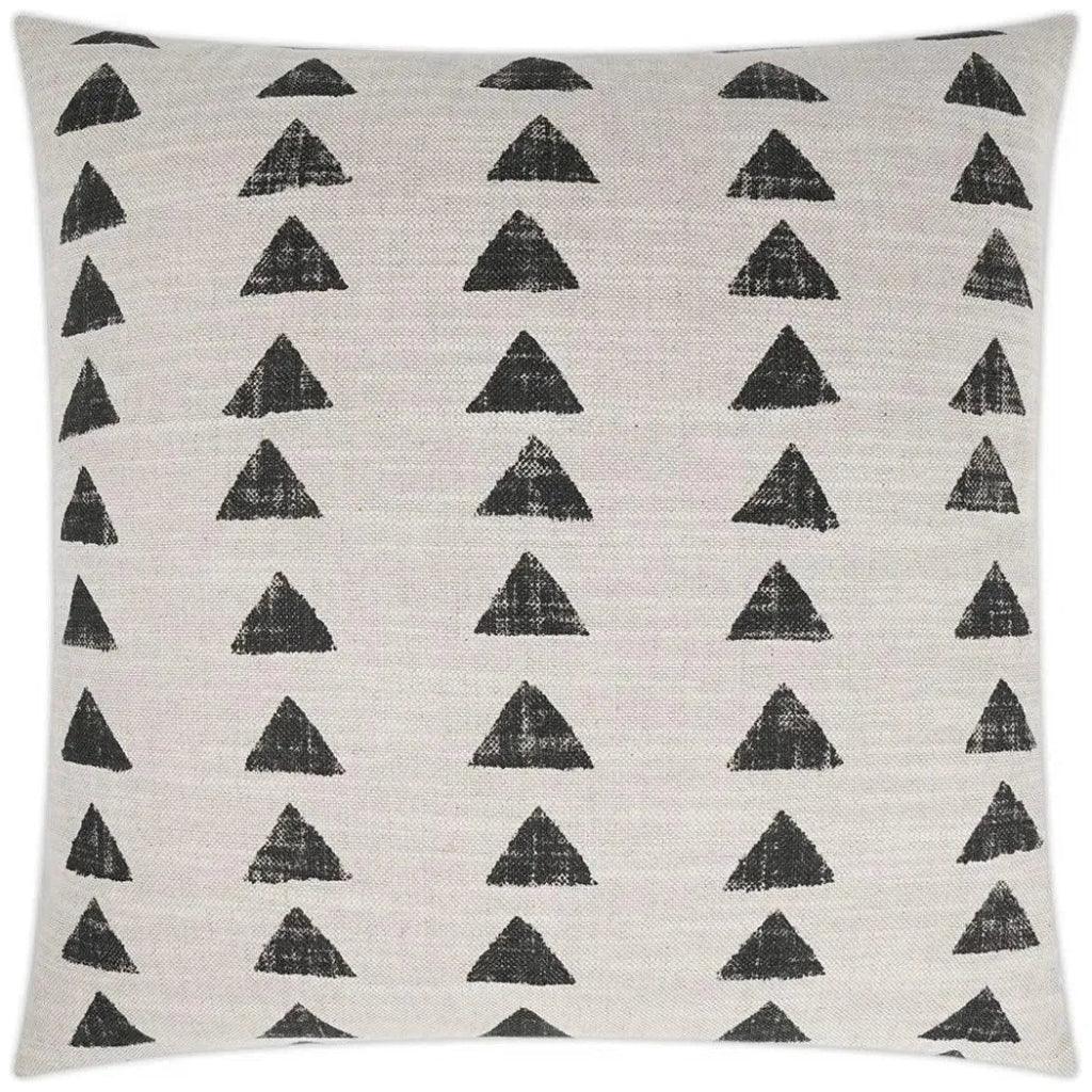 Nomadic Western Chic Black Large Throw Pillow Insert
