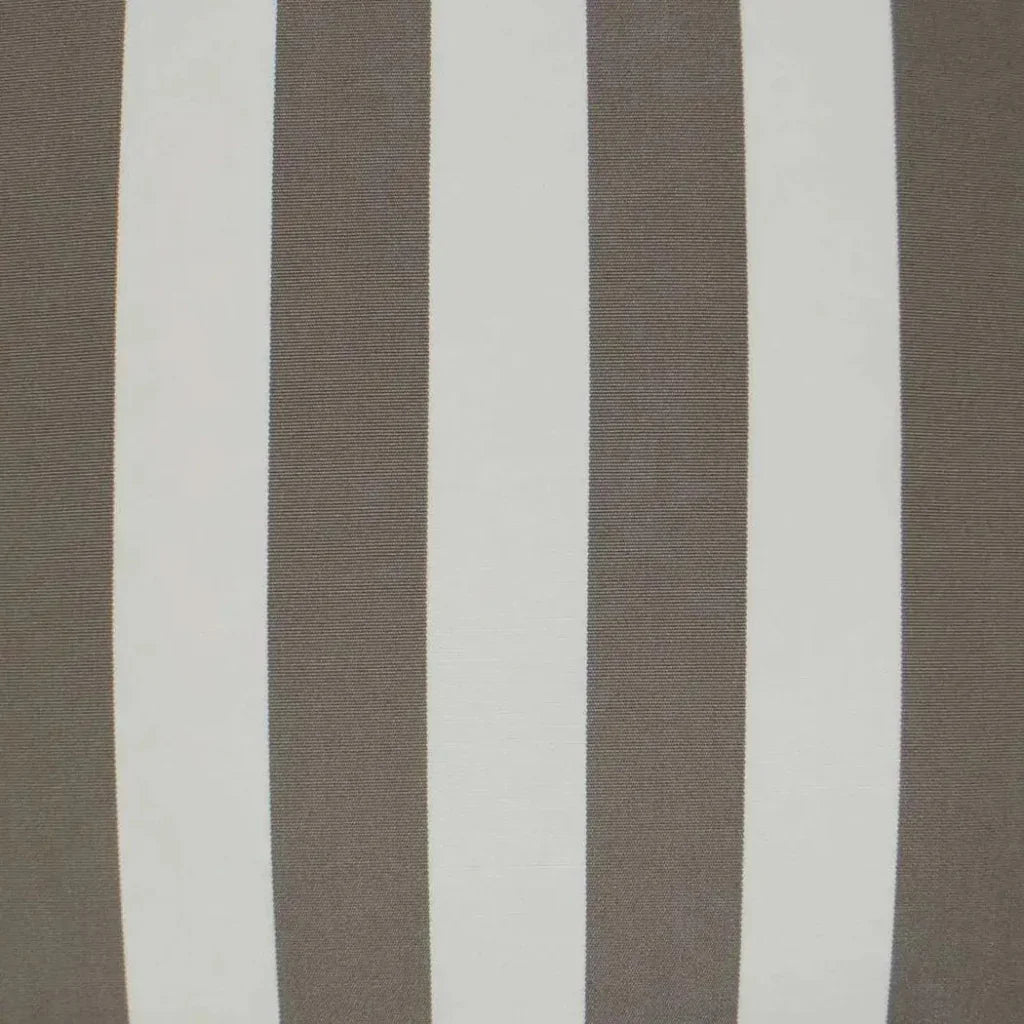 Outdoor Café Stripe Lumbar Pillow - Driftwood