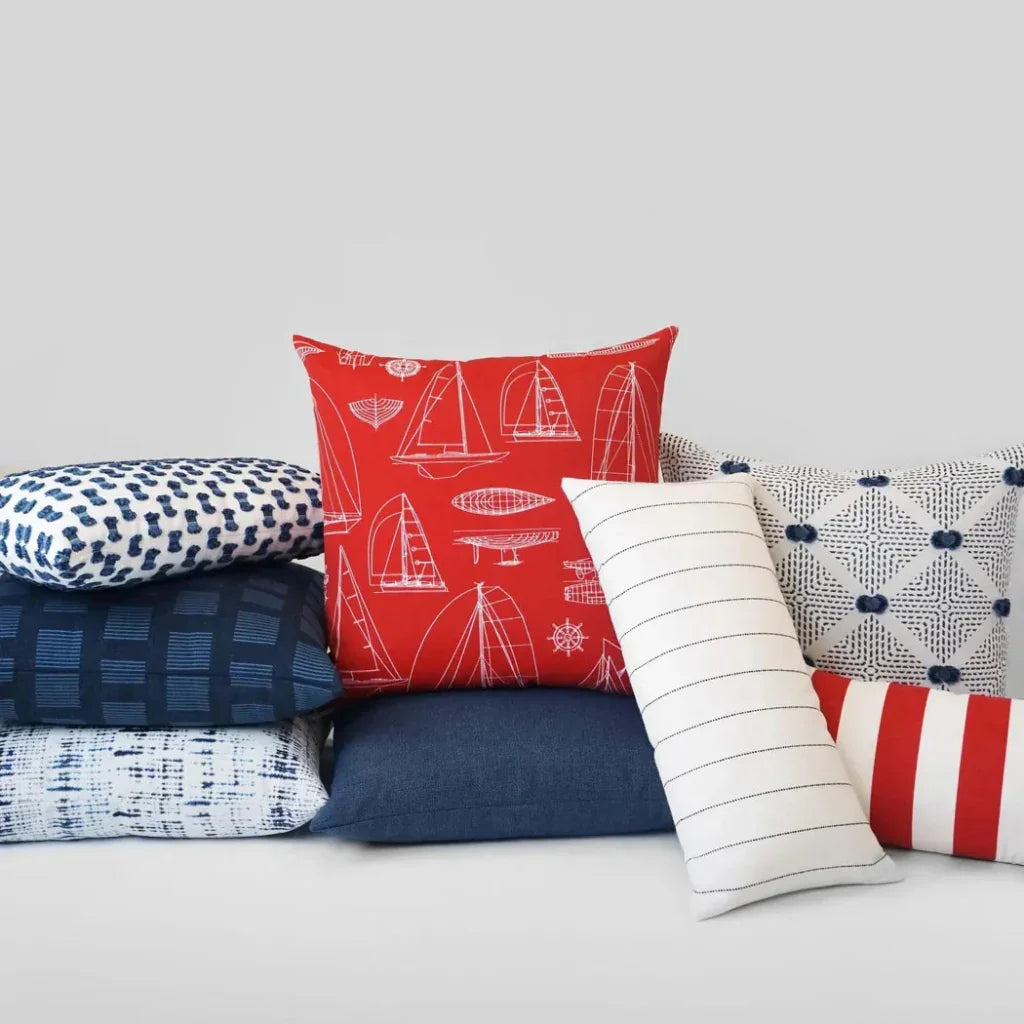 Outdoor Classics Lumbar Pillow - Red