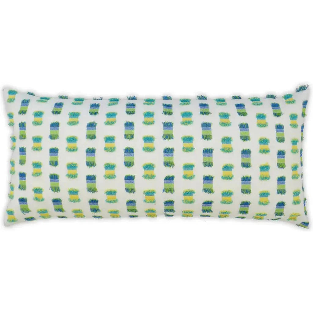 Outdoor Fifi Lumbar Pillow - Green