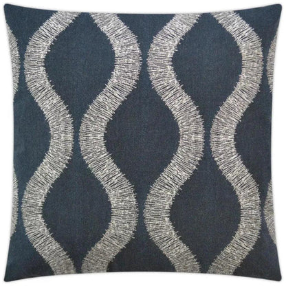 Outdoor Overlock Pillow - Midnight
