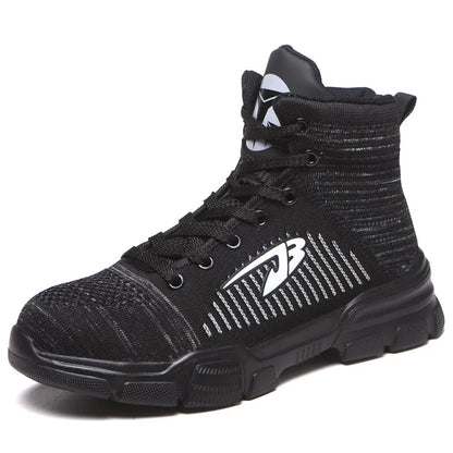 Men's Winter Safety Work Boots - Steel Toe Waterproof Insulated Construction Boots