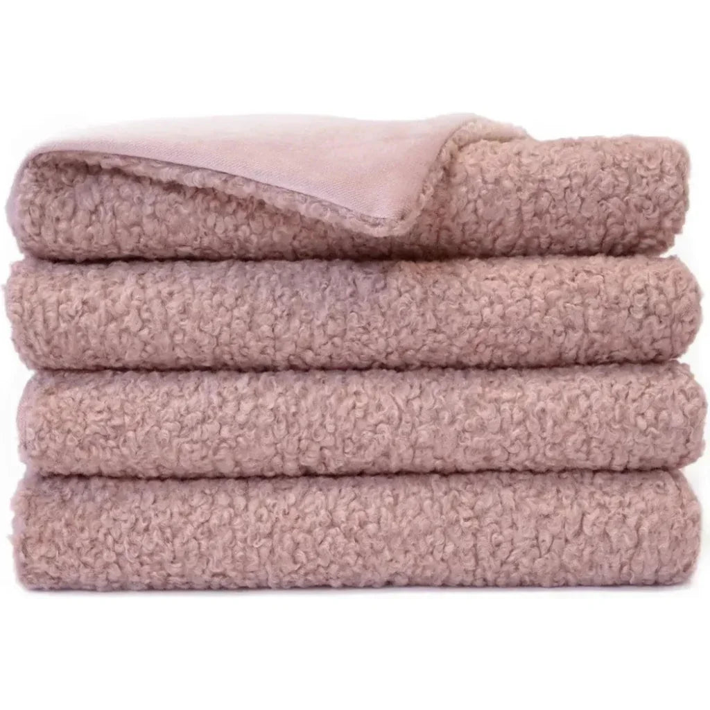 Poodle Throw - Blush