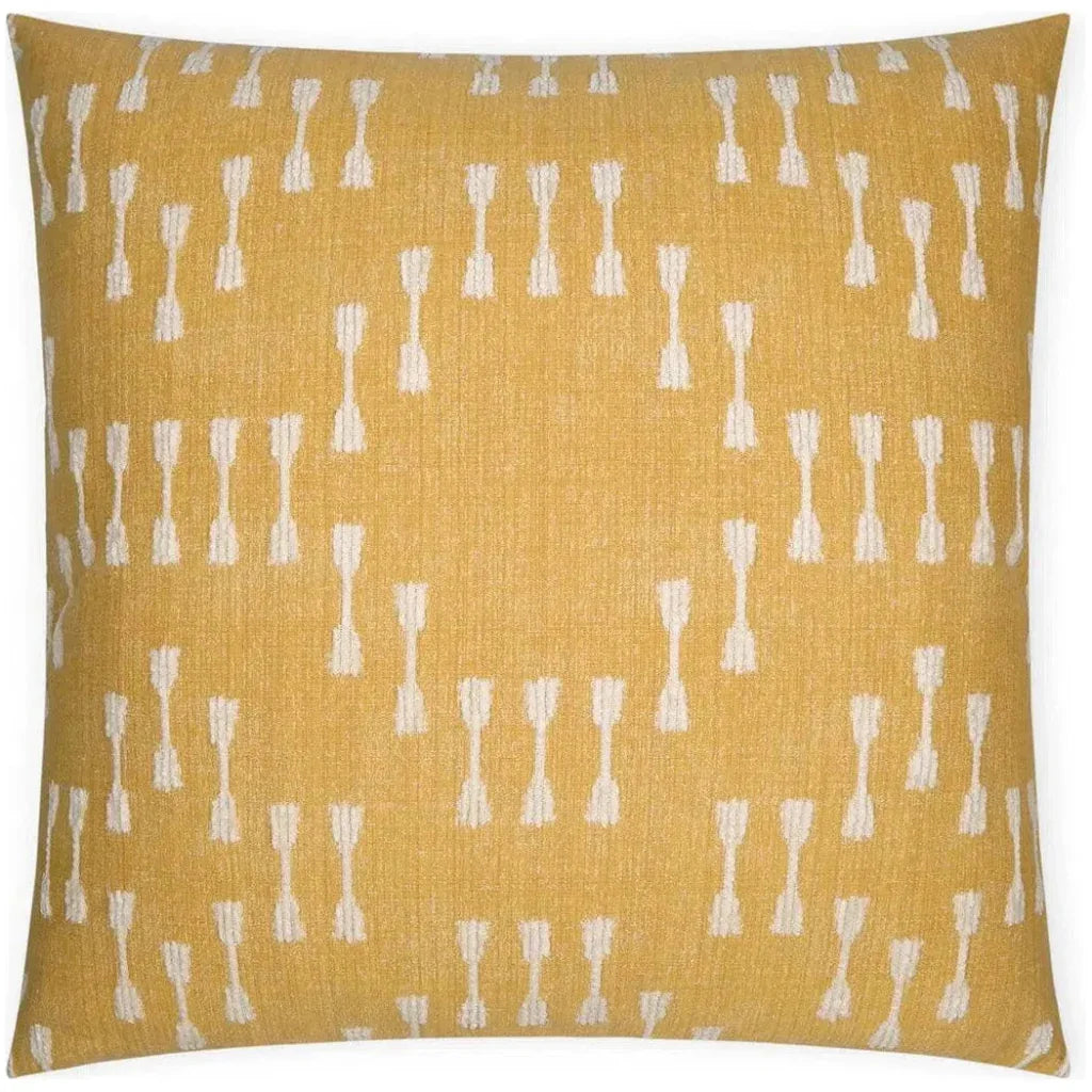 Purnima Sunshine Yellow Large Throw Pillow Insert