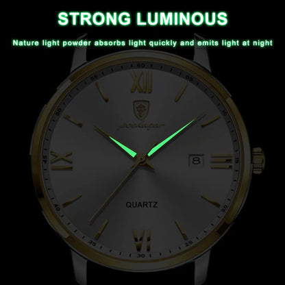 Leather Men Quartz Luxury Watches
